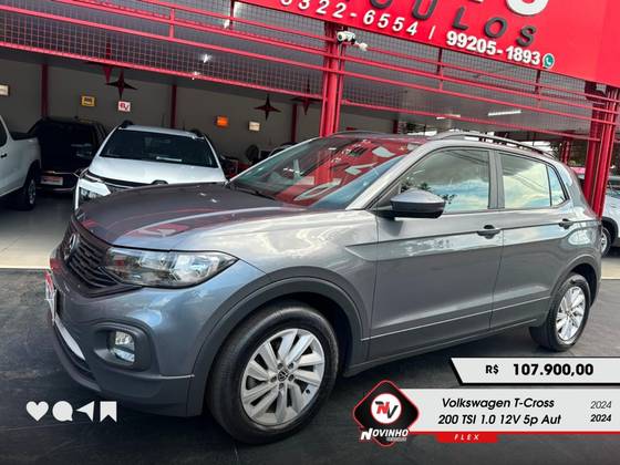 VOLKSWAGEN T-CROSS 1.0 200 TSI TOTAL FLEX AUTOMÁTICO VOLKSWAGEN T-CROSS 1.0 200 TSI TOTAL FLEX AUTOMÁTICO
